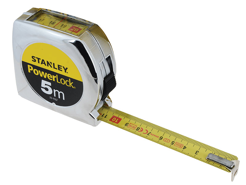 STANLEY® STA033932 PowerLock® Top Reader Tape 5m (Width 19mm)