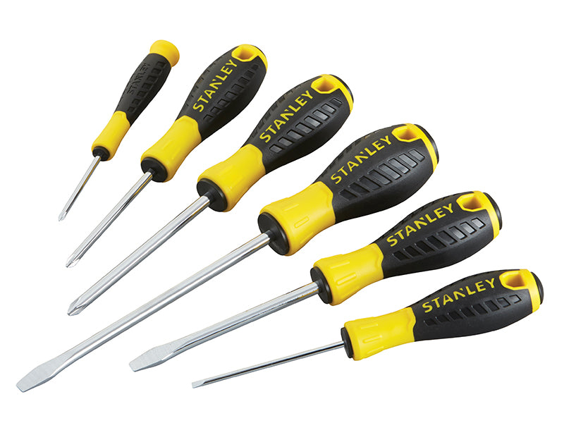 STANLEY® STA060208 0-60-208 Essential Screwdriver Set, 6 Piece