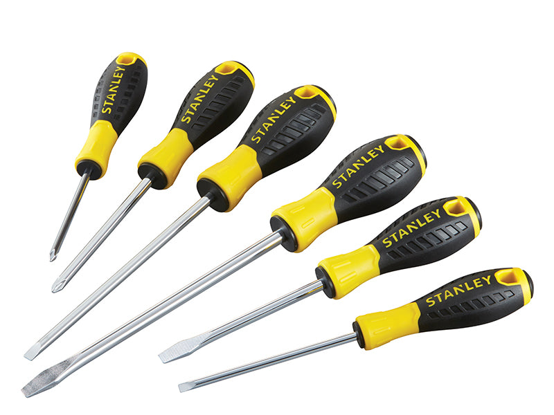 STANLEY® STA060209 0-60-209 Essential Screwdriver Set, 6 Piece