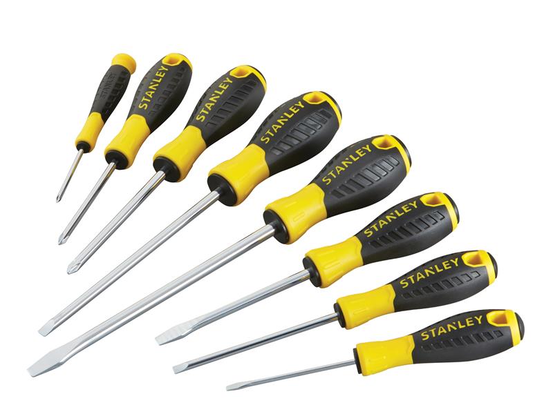 STANLEY® STA060210 0-60-210 Essential Screwdriver Set, 8 Piece
