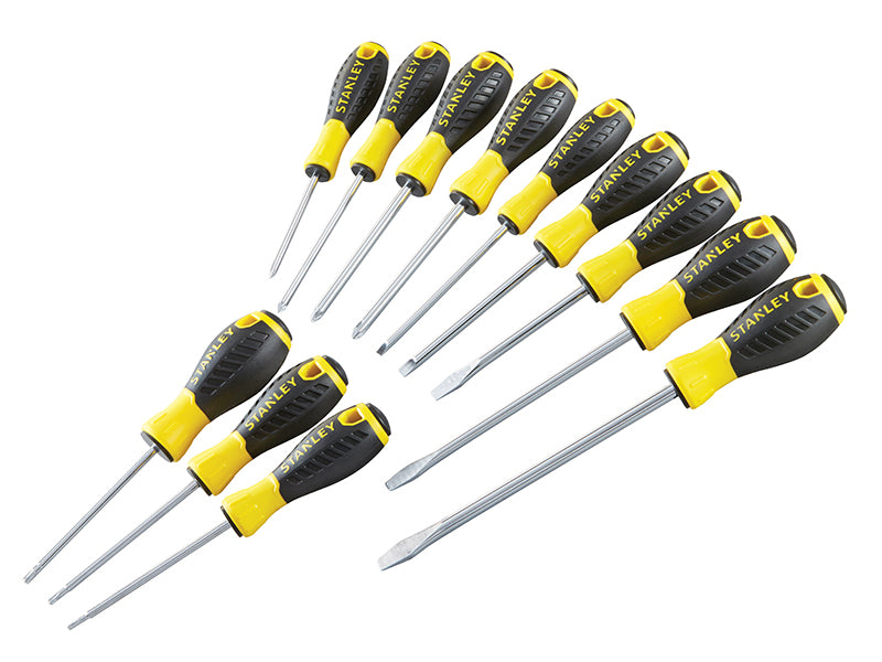 STANLEY® STA060212 0-60-212 Essential Screwdriver Set, 12 Piece
