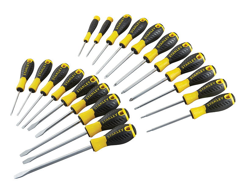 STANLEY® STA060213 0-60-213 Essential Screwdriver Set, 20 Piece