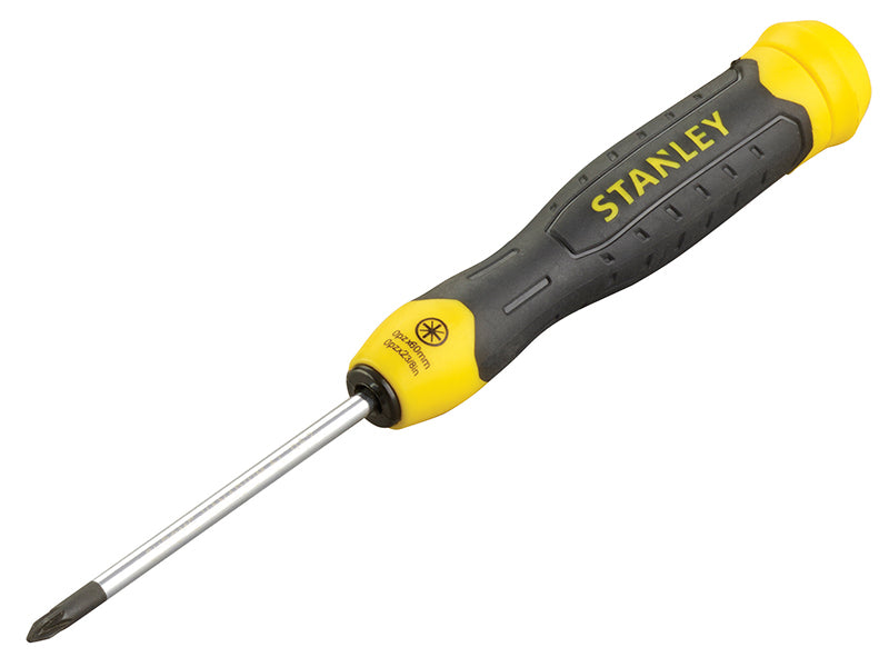 STANLEY® STA064952 Cushion Grip Screwdriver, Pozidriv