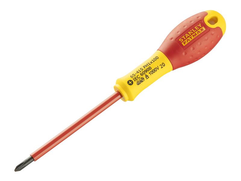 STANLEY® STA065414 FatMax® VDE Screwdriver, Phillips