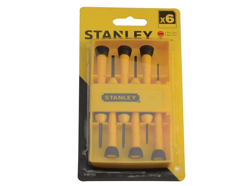 STANLEY® STA066052 Instrument Screwdriver Set, 6 Piece