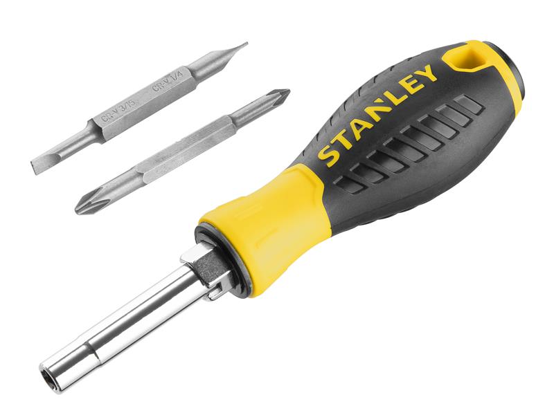 STANLEY® STA068012 6-Way Screwdriver Carded