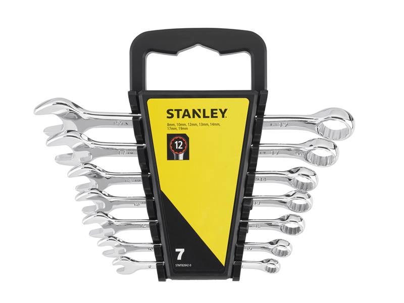 STANLEY® STA082842 Combination Wrench Set, 7 Piece