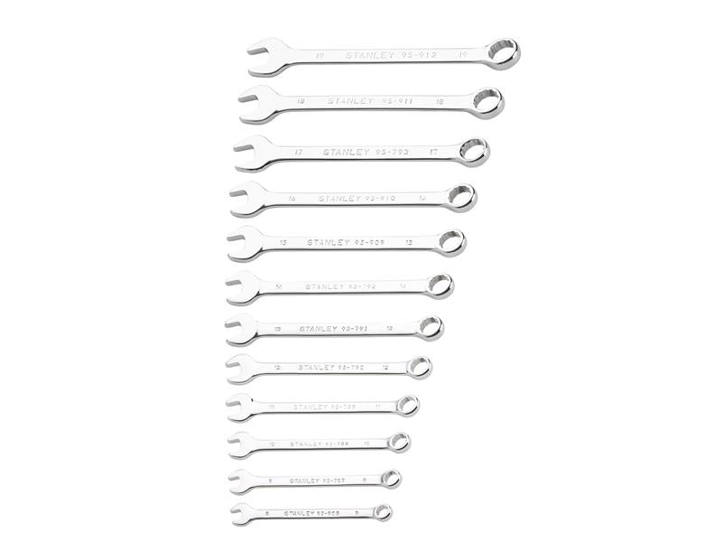 STANLEY® STA082843 Combination Wrench Set, 12 Piece