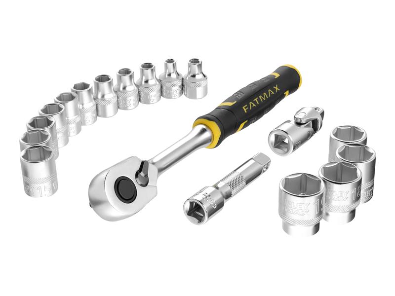 STANLEY® STA098102 FATMAX® 3/8in M PRO-STACK™ Socket Set, 18 Piece