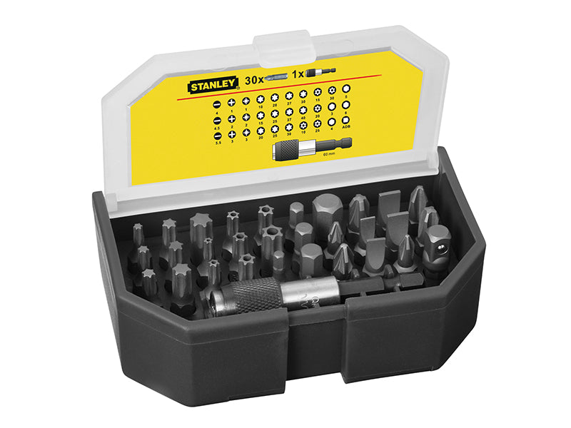 STANLEY® STA113903 Bit Set & Holder, 31 Piece