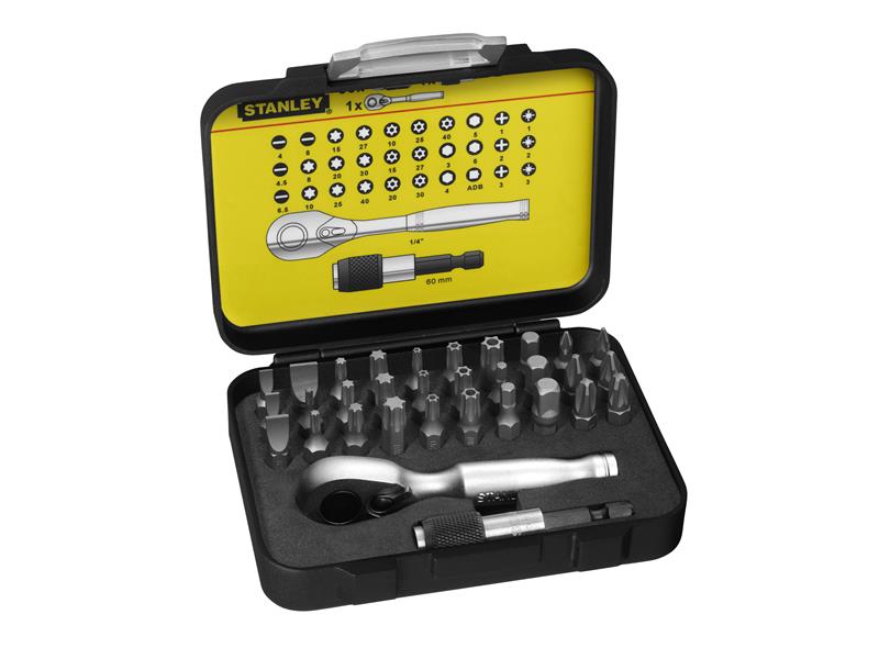 STANLEY® STA113904 FatMax® Bit & Ratchet Set, 32 Piece