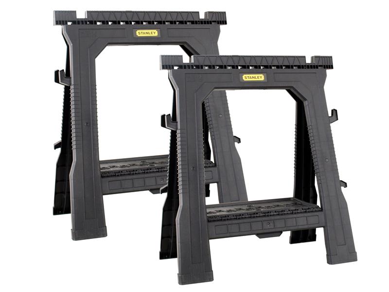 STANLEY® STA170713 Folding Sawhorses (Twin Pack)