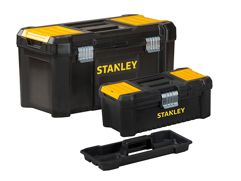 STANLEY® STA175772 Essential Toolbox Bonus Pack 32cm (12.1/2in) & 48cm (19in)