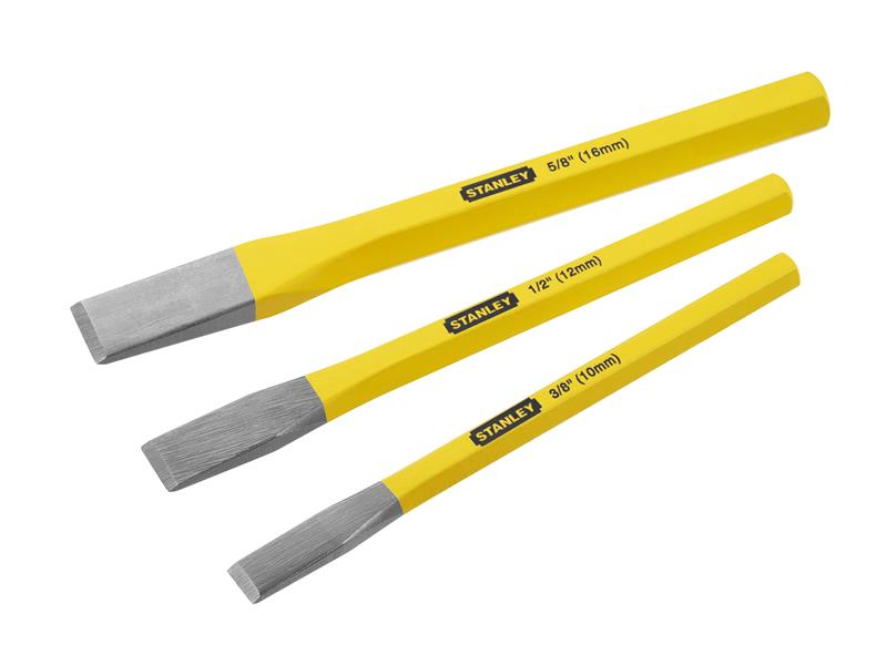 STANLEY® STA418298 Cold Chisel Kit 3 Piece