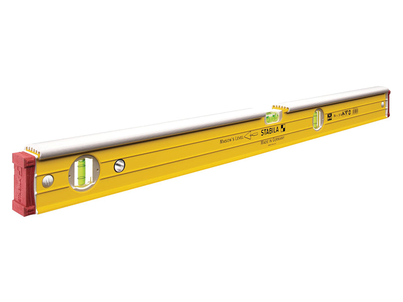 Stabila STB962K80 96-2-K Double Plumb Masons Spirit Level 3 Vial 16403 80cm