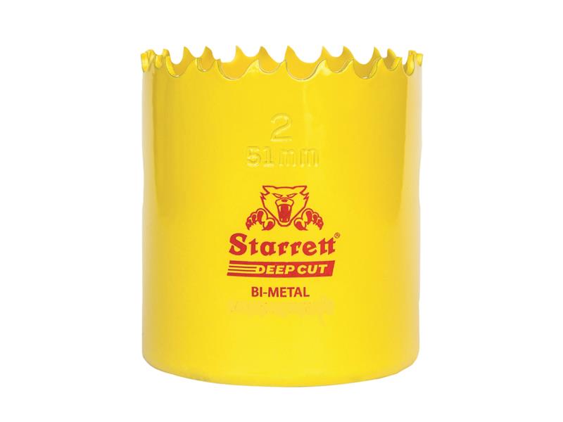 Starrett STRHS102DC Deep Cut Bi-Metal Holesaw