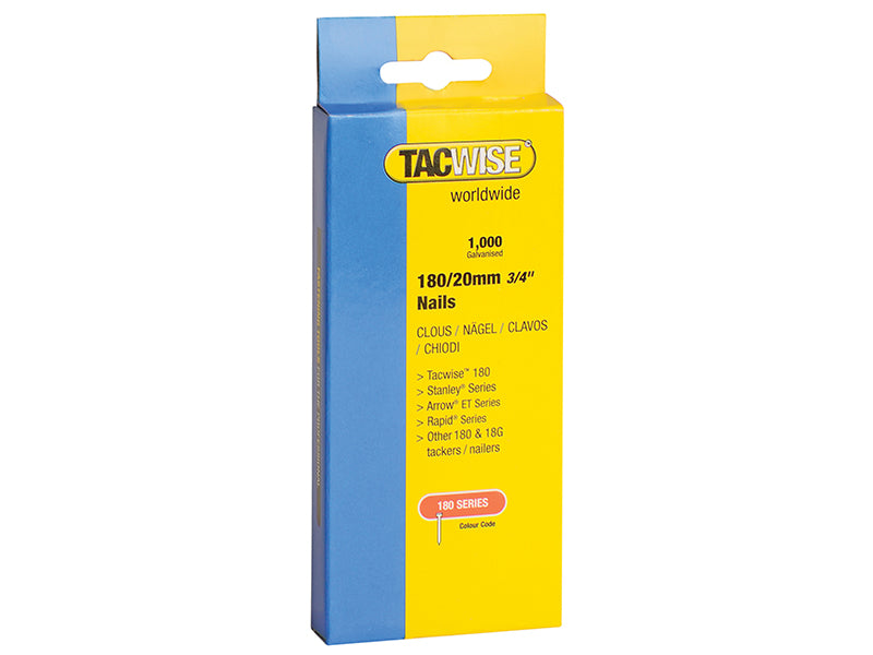 Tacwise TAC0205 180 Series 18 Gauge Nails