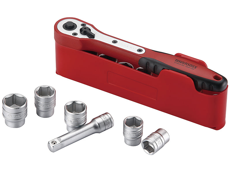Teng TENM1413N1 M1413N1 Basic Socket Set of 13 1/4in Drive