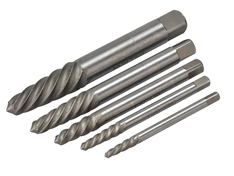 Teng TENSE05 SE05 Screw Extractor Set, 5 Piece