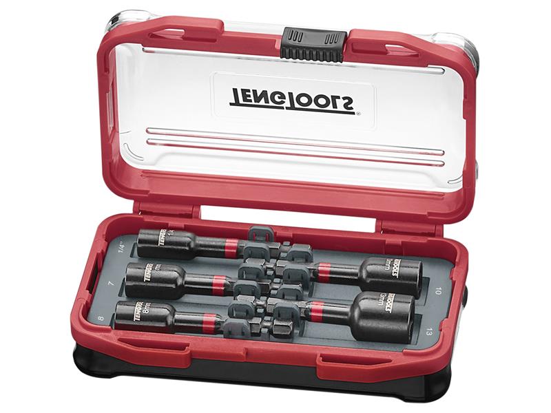 Teng TENTBNSI5 TBNSI5 Impact Nut Setters Set, 5 Piece