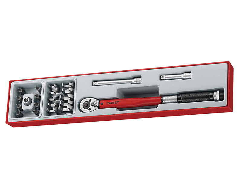 Teng TENTTX3892 TTX3892 Torque Wrench Set, 22 Piece - 3/8in Drive
