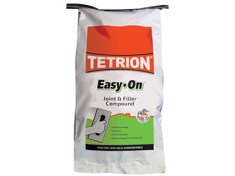 Tetrion Fillers TETEAS050 Easy-On Filling & Jointing Compound Sack 5kg