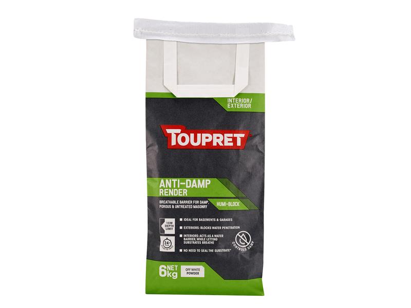 Toupret TOUTTHUMIB06 Anti-damp Render 6kg