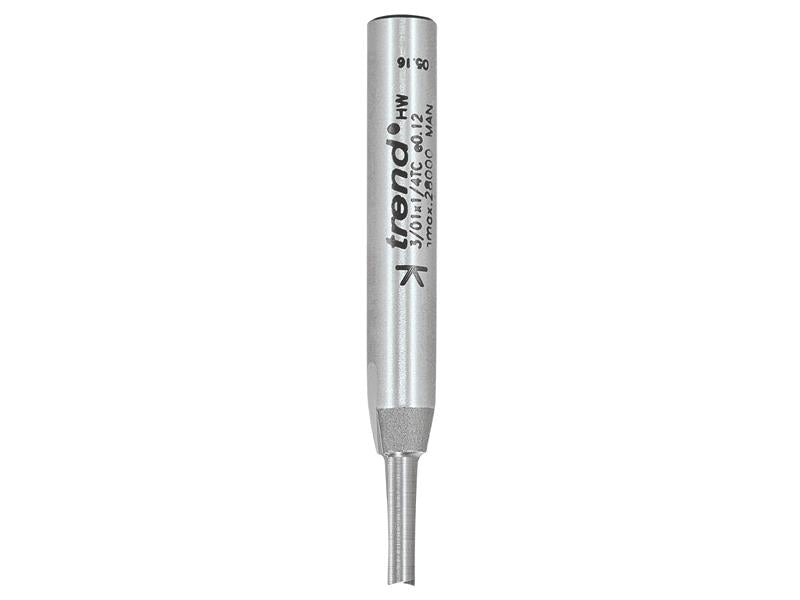 Trend TRE30114TC Two Flute Cutter TCT, 1/4in