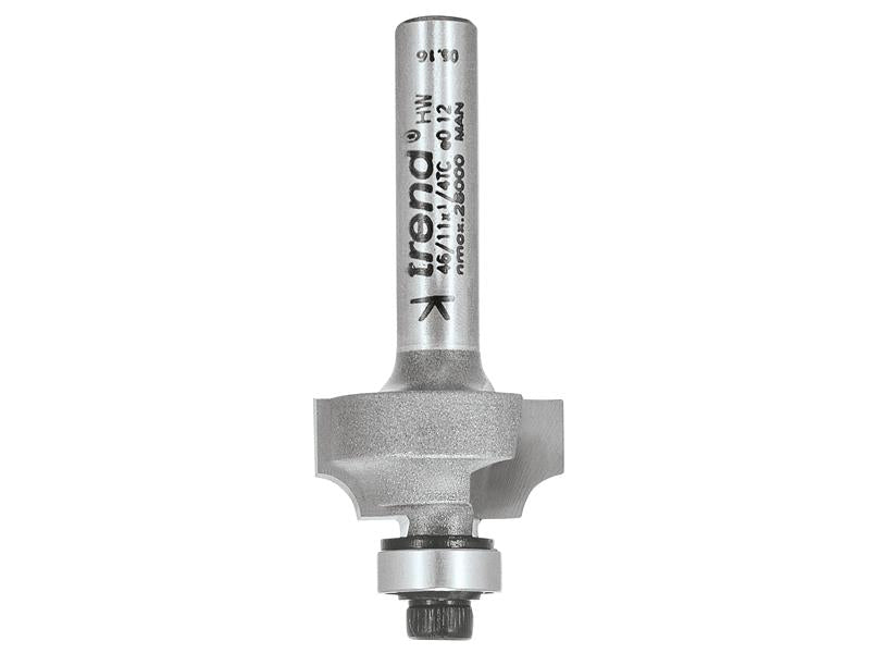 Trend TRE461712TC Bearing Guided Ovolo & Round Over Cutters
