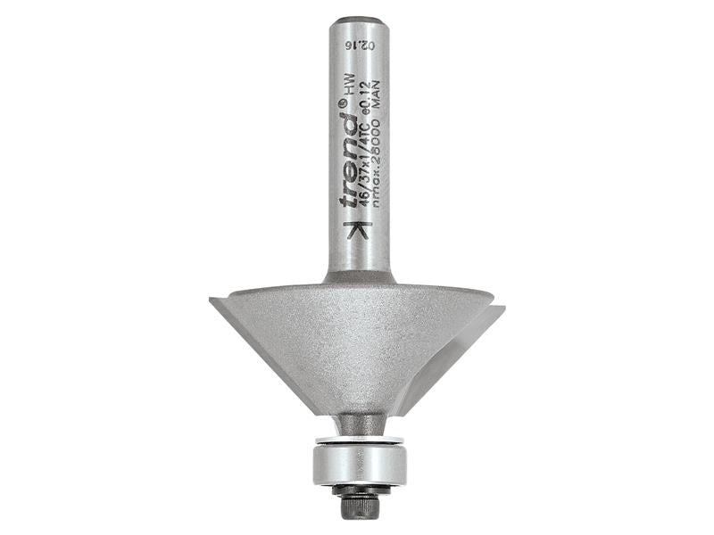 Trend TRE463714TC 45° Bearing Guided Chamfer Cutter