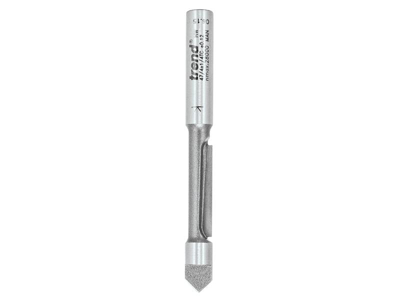 Trend TRE47414TC 47/4 x 1/4 TCT Pierce & Trim Cutter 6.3 x 18mm