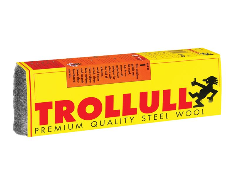 Trollull TRO751214 Steel Wool, Sleeved