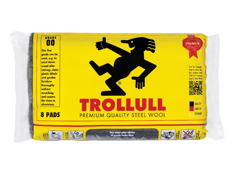 Trollull TRO771214 Extra Large Steel Wool Pads