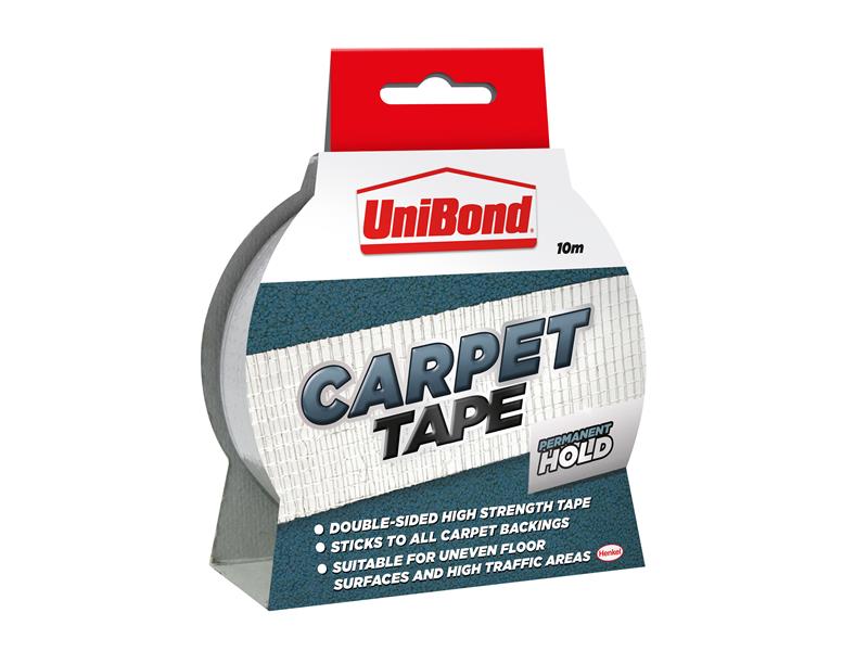 UniBond UNI1667748 DIY Carpet Tape 50mm x 10m