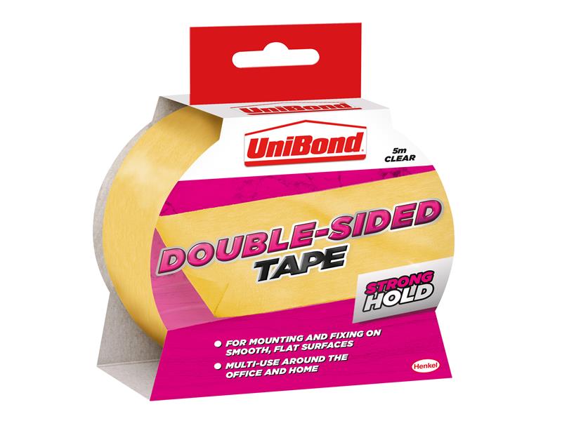 UniBond UNI1668253 Double-Sided Tape 38mm x 5m
