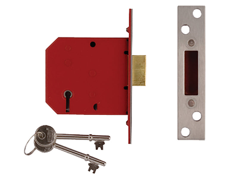 UNION UNNJ2101PL25 2101 5 Lever Mortice Deadlock