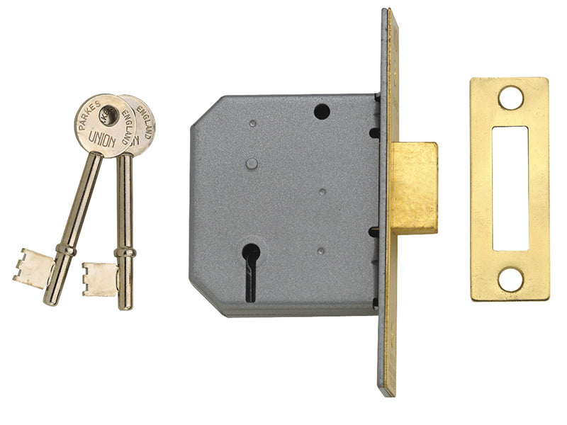 UNION UNNJ2177PL25 2177 3 Lever Mortice Deadlocks