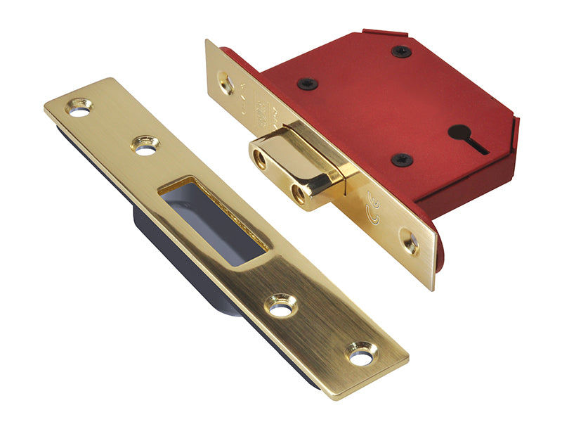 UNION UNNY2103PB25 StrongBOLT 2103S 3 Lever Mortice Deadlocks