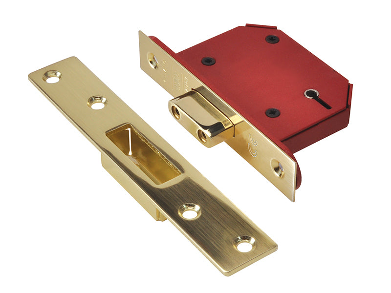 UNION UNNY2105PB25 StrongBOLT 2105S 5 Lever Mortice Deadlock