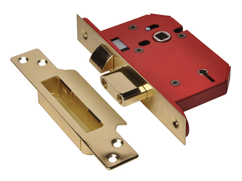 UNION UNNY2205PB25 StrongBOLT 2205S 5 Lever Mortice Sashlock