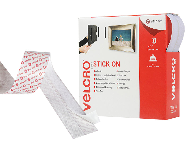 VELCRO® Brand VEL60220 Hook & Loop Stick On Tape