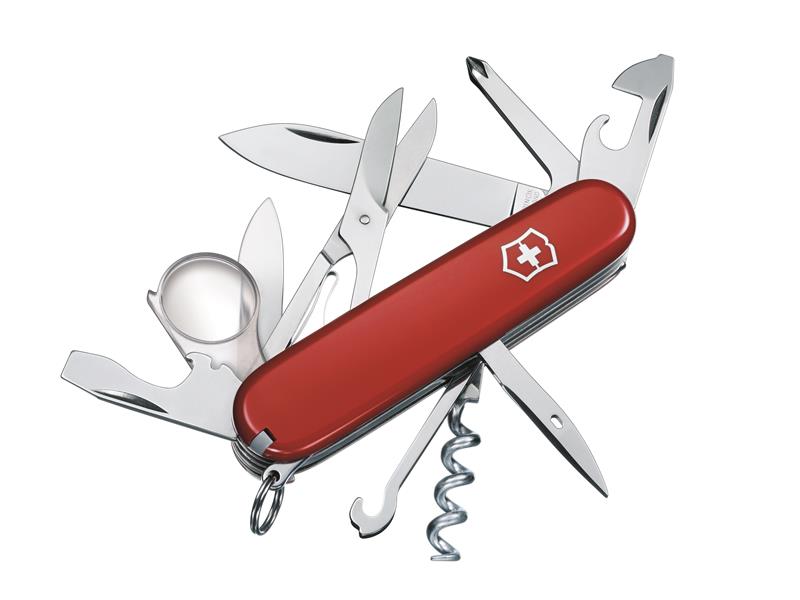 Victorinox VICEXPLB Explorer Army Knife Red Blister Pack
