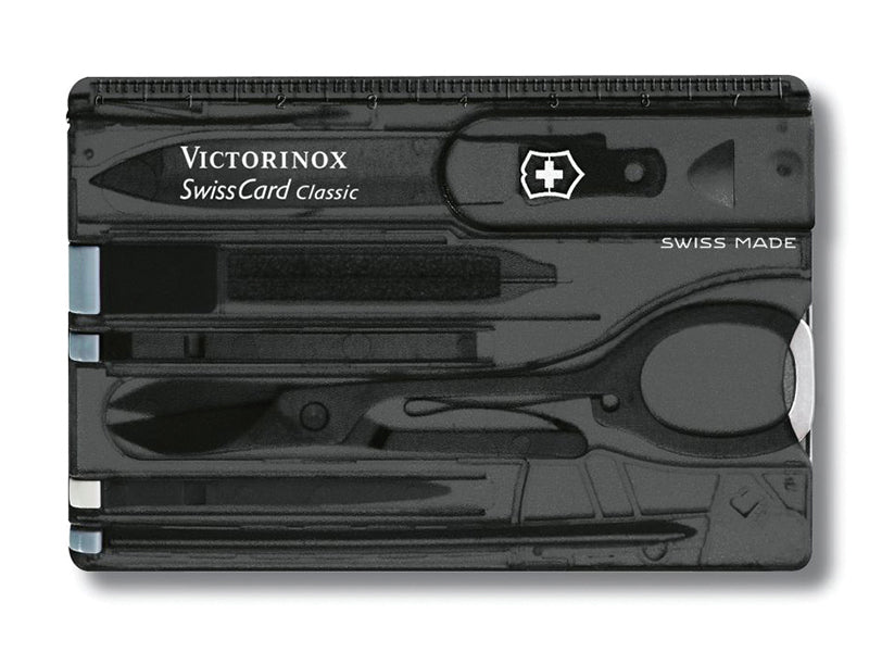 Victorinox VICJSWCDONB SwissCard Translucent Onyx Blister Pack