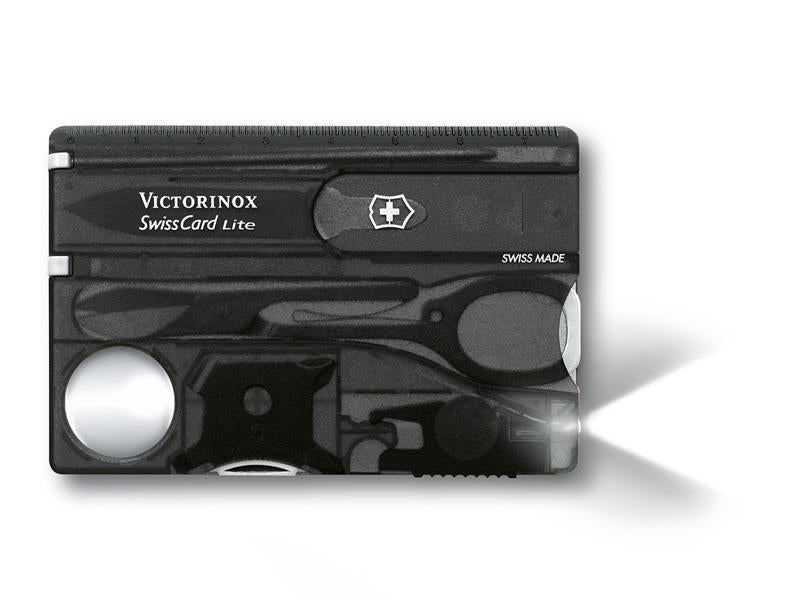 Victorinox VICJSWCLONB SwissCard Lite Translucent Black Blister Pack
