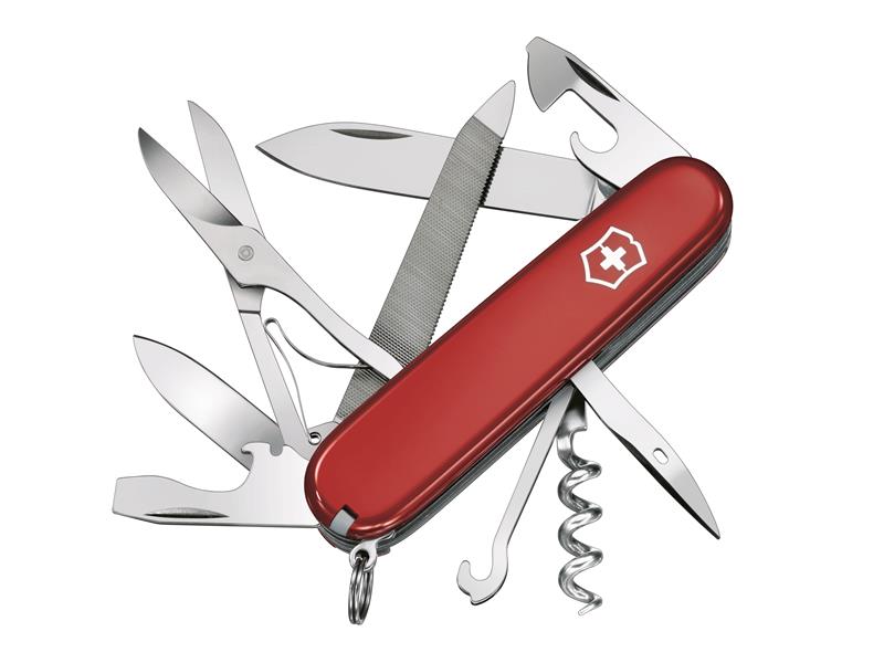 Victorinox VICMOUN Mountaineer Swiss Army Knife Red 1374300