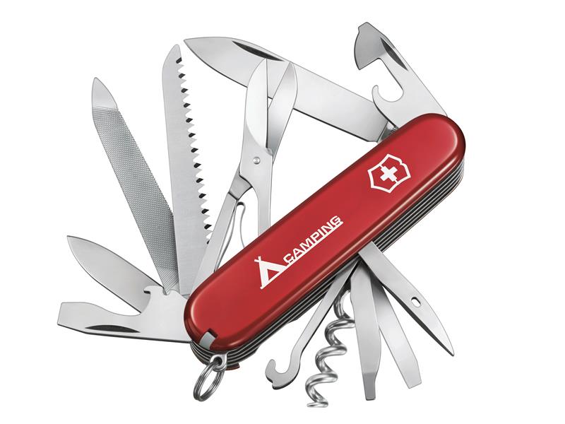 Victorinox VICRANGB Ranger Swiss Army Knife Red Blister Pack