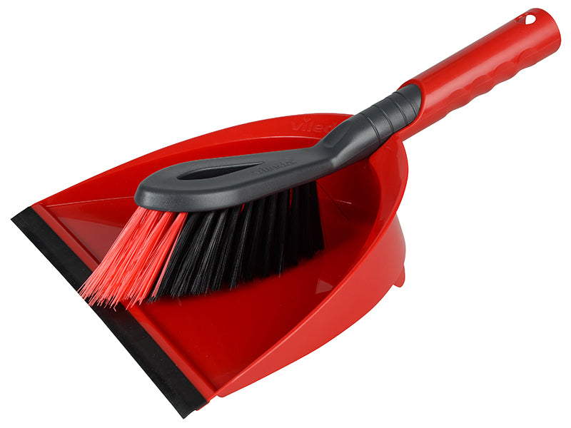 Vileda VIL141752 2-in-1 Dustpan and Brush Set