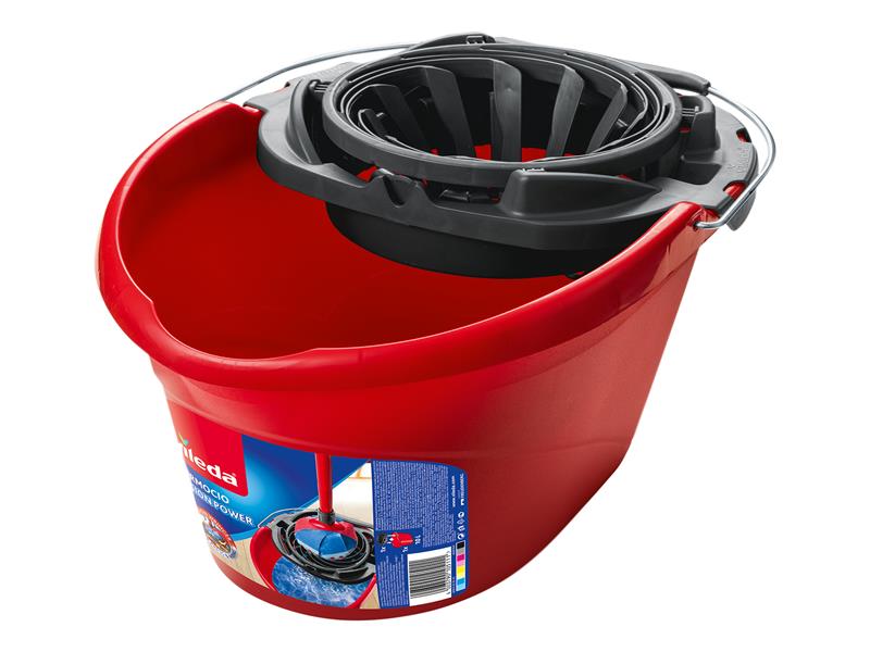 Vileda VIL152391 SuperMocio Bucket & Torsion Wringer