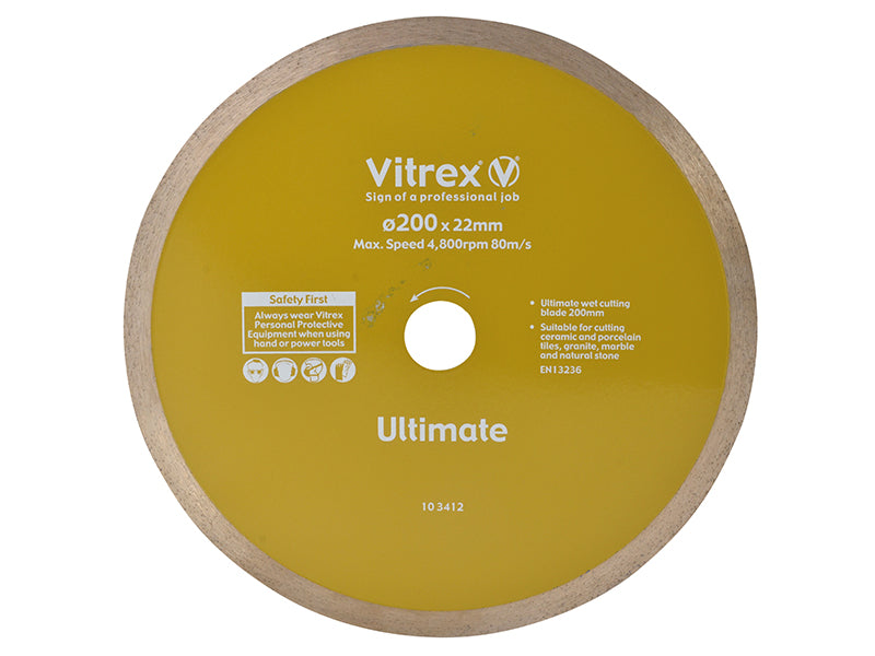 Vitrex VIT103412 Ultimate Diamond Blade 200mm