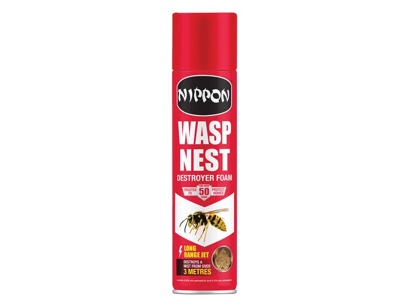 Vitax VTXWNDF300 Nippon Wasp Nest Destroyer Foam 300ml